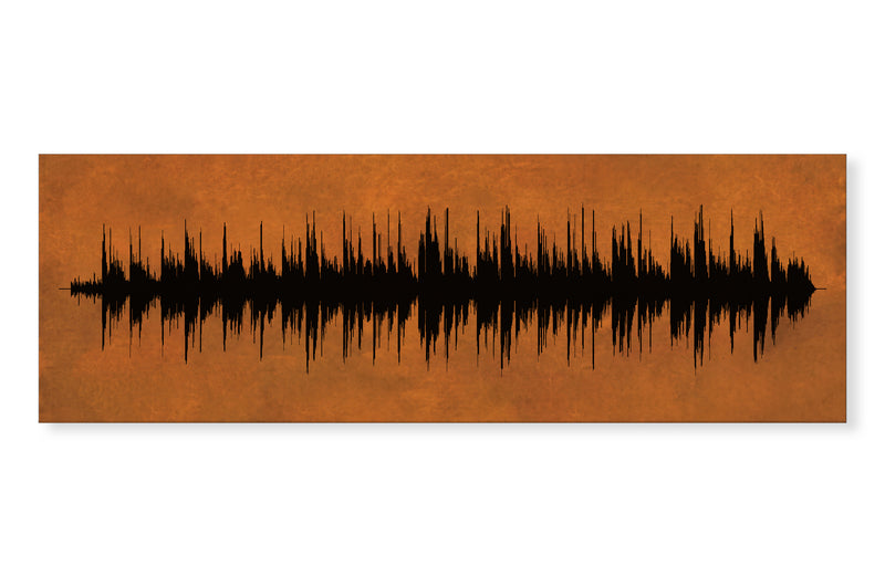 Custom - Canvas Sound Wave Song