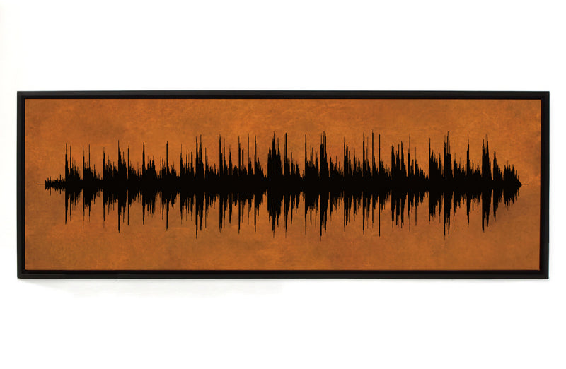 Custom - Canvas Sound Wave Song