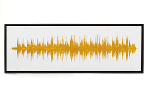 Custom - Canvas Sound Wave Song