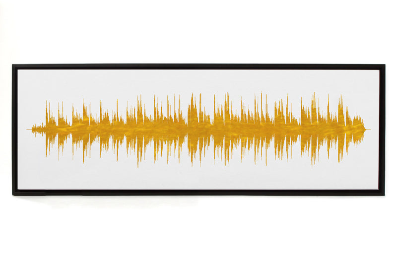 Custom - Canvas Sound Wave Song