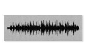 Custom - Canvas Sound Wave Song