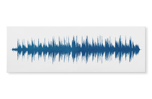 Custom - Canvas Sound Wave Song