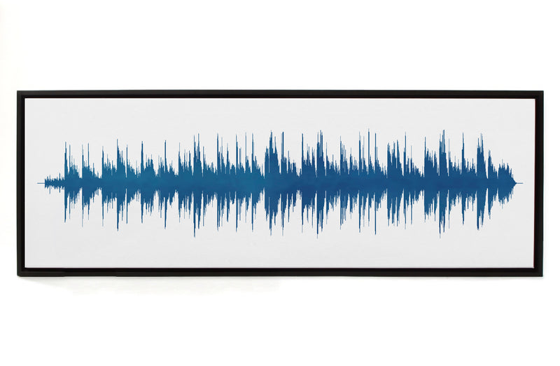 Custom - Canvas Sound Wave Song