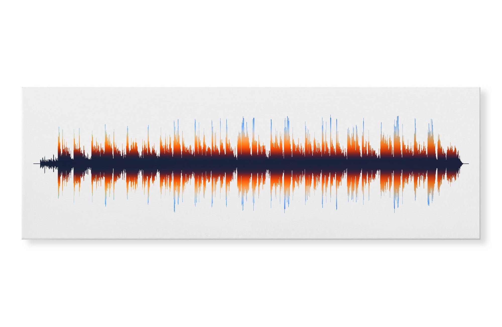 Custom - Canvas Sound Wave Song