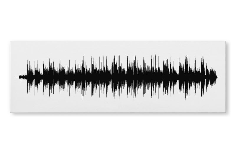 Custom - Canvas Sound Wave Song
