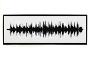 Custom - Canvas Sound Wave Song