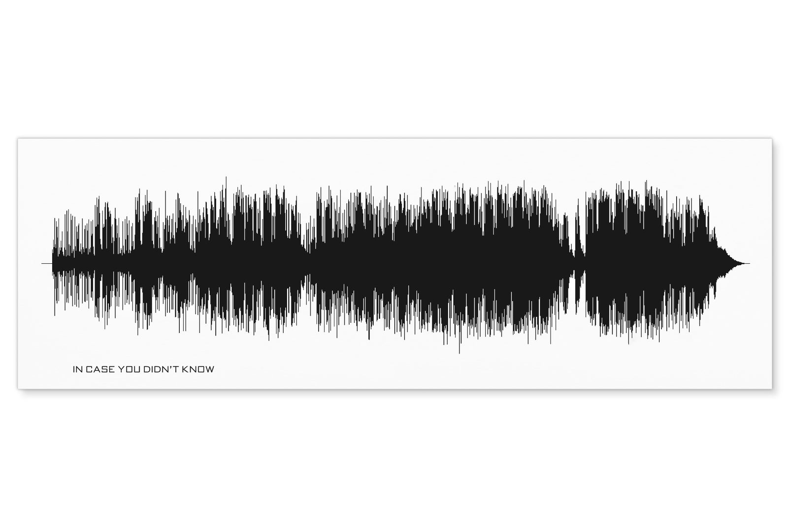 IN CASE YOU DIDN'T KNOW